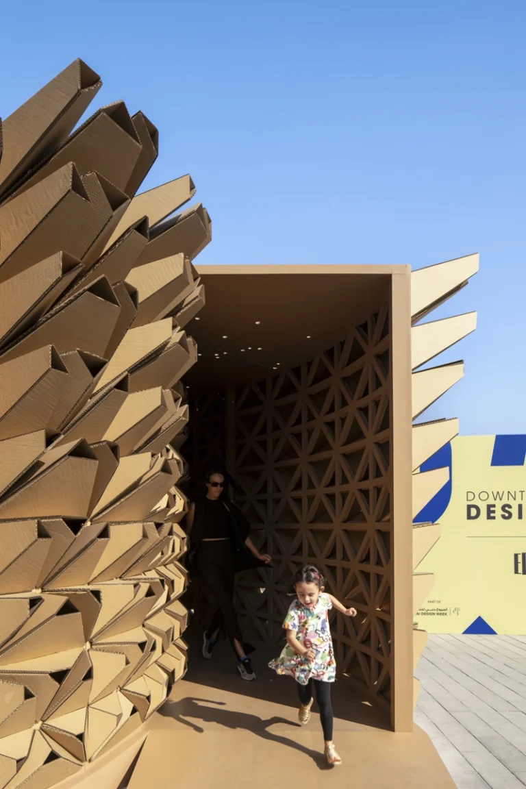 Deond - Enfold pavilion - dubai design week -Architecture photography Dubai -GCC24