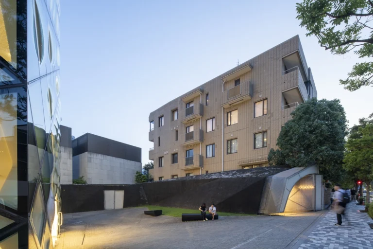Brutalist structure photographed for a global architecture award entry.