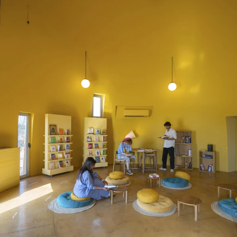 Architectural view of the award-winning Majara Complex, captured by a globally active studio for the Aga Khan Award for Architecture