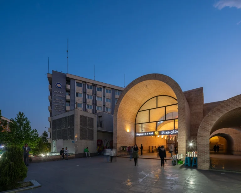 Jahad Metro Plaza, contemporary urban transit architecture captured by Deed Studio