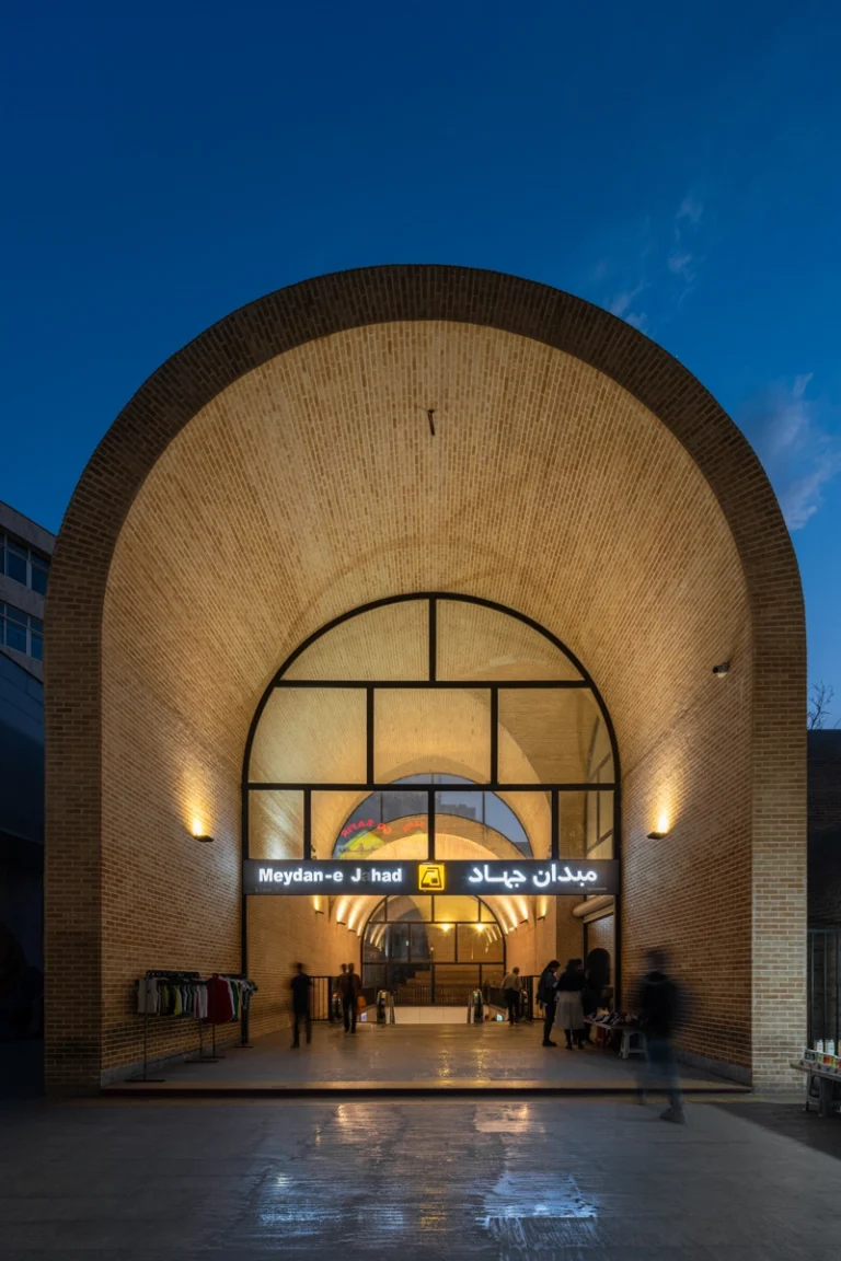 Jahad Metro Plaza, contemporary urban transit architecture captured by Deed Studio