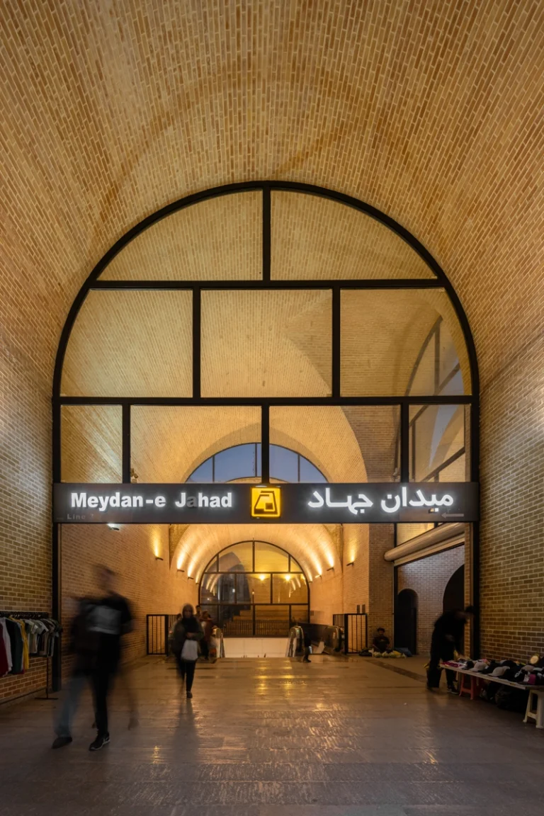 Jahad Metro Plaza, contemporary urban transit architecture captured by Deed Studio