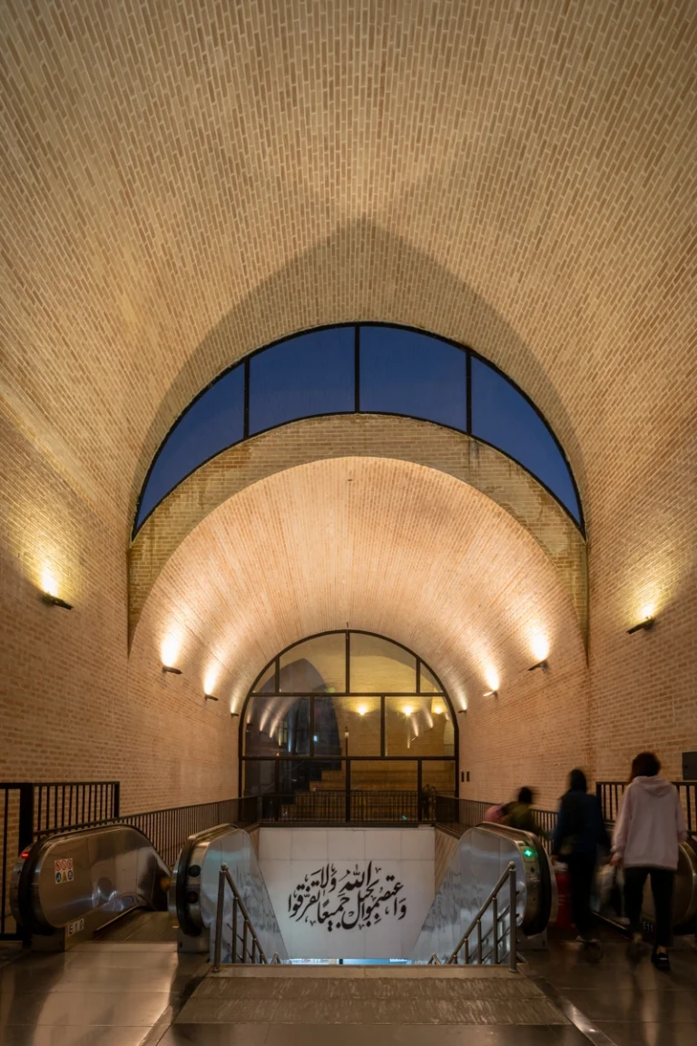 Jahad Metro Plaza, contemporary urban transit architecture captured by Deed Studio