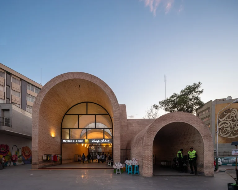 Jahad Metro Plaza, contemporary urban transit architecture captured by Deed Studio