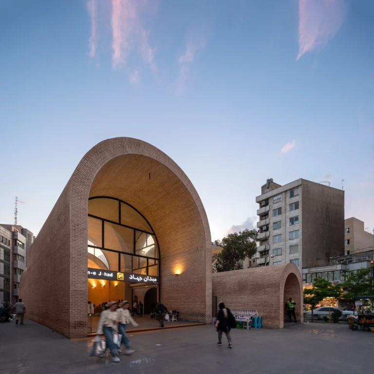 Jahad Metro Plaza, contemporary urban transit architecture captured by Deed Studio