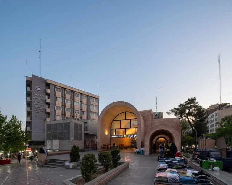 Jahad Metro Plaza, contemporary urban transit architecture captured by Deed Studio