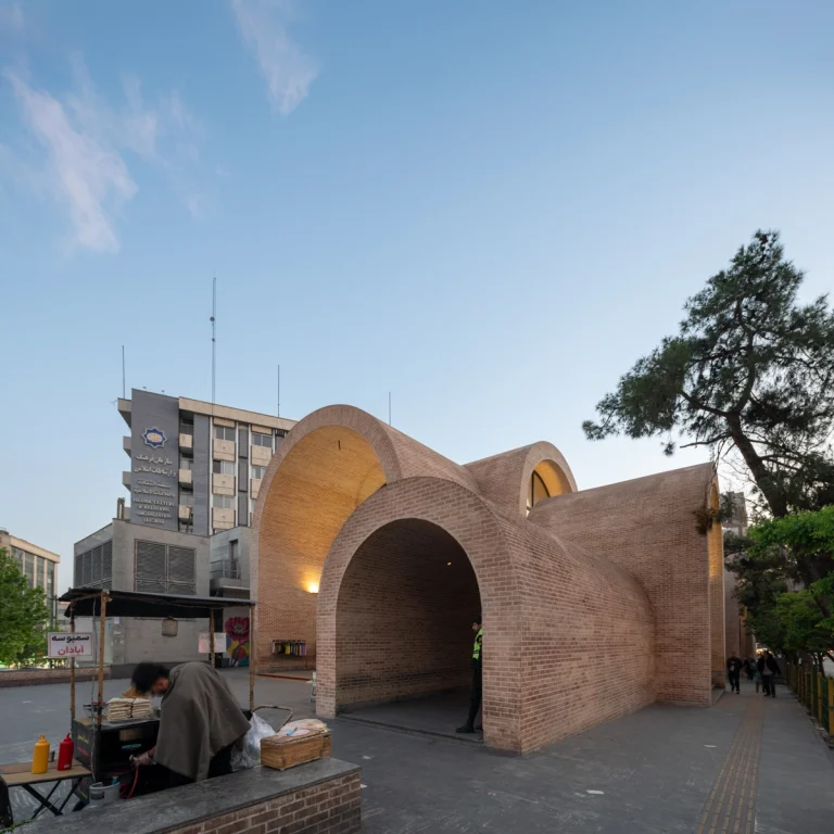 Jahad Metro Plaza, contemporary urban transit architecture captured by Deed Studio