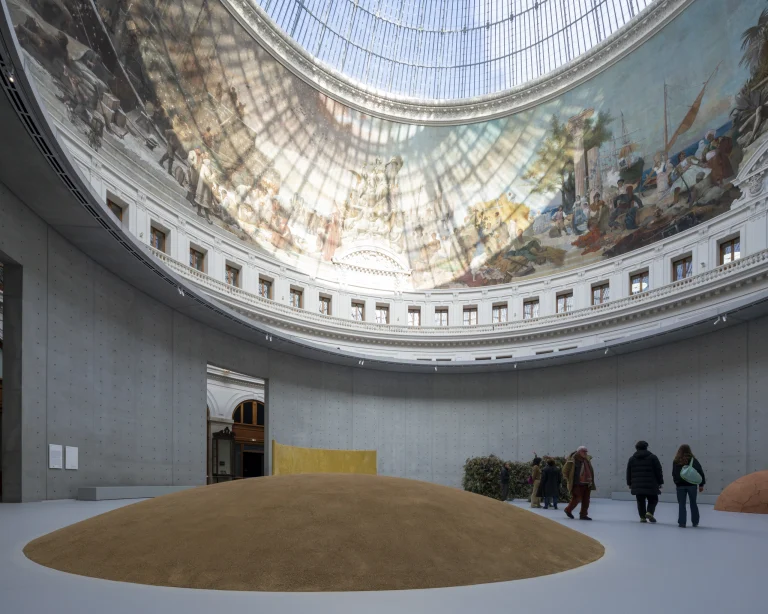Architectural photograph by Deed Studio, award-winning international architecture photographers based in Dubai and the GCC, documenting Tadao Ando’s intervention at the Bourse de Commerce in Paris.