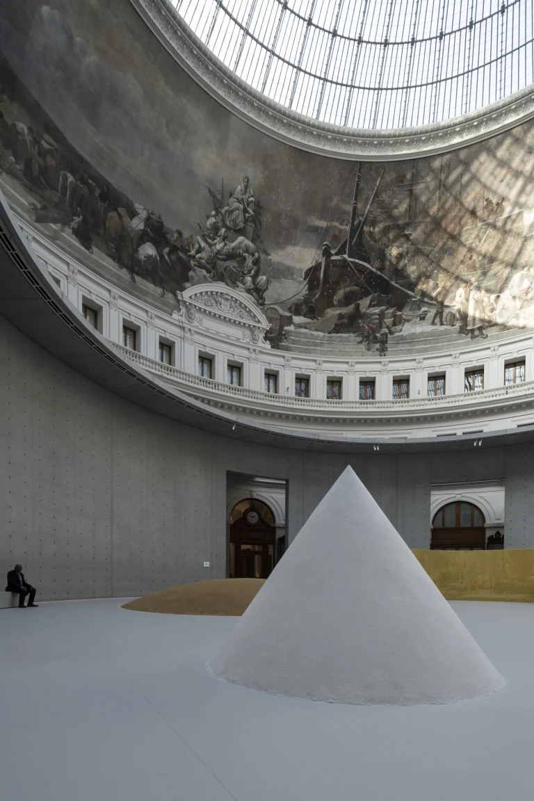 Architectural photograph by Deed Studio, award-winning international architecture photographers based in Dubai and the GCC, documenting Tadao Ando’s intervention at the Bourse de Commerce in Paris.