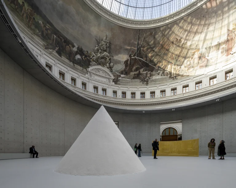 Architectural photograph by Deed Studio, award-winning international architecture photographers based in Dubai and the GCC, documenting Tadao Ando’s intervention at the Bourse de Commerce in Paris.