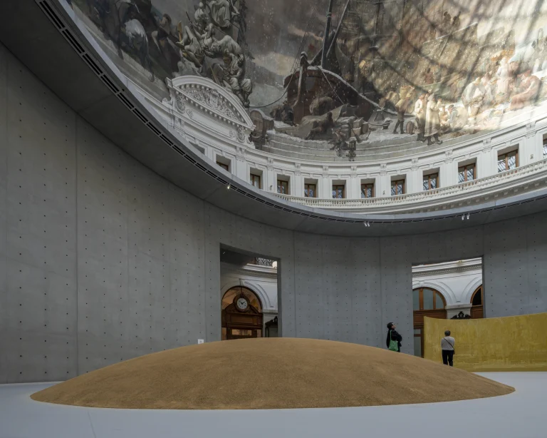 Architectural photograph by Deed Studio, award-winning international architecture photographers based in Dubai and the GCC, documenting Tadao Ando’s intervention at the Bourse de Commerce in Paris.