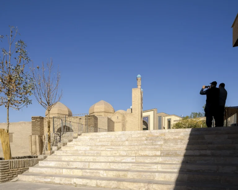 waiwai’s architectural work for the Bukhara Biennale, photographed by award-winning architectural photographer Deed Studio.