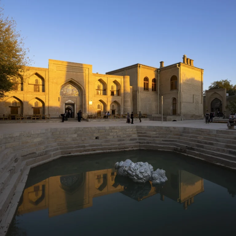 waiwai’s architectural work for the Bukhara Biennale, photographed by award-winning architectural photographer Deed Studio.