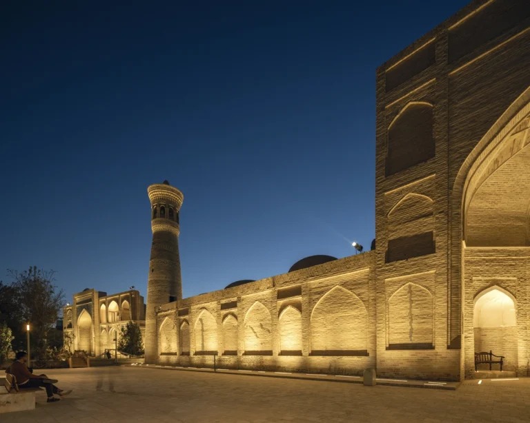 waiwai’s architectural work for the Bukhara Biennale, photographed by award-winning architectural photographer Deed Studio.