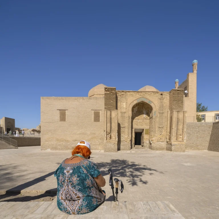 waiwai’s architectural work for the Bukhara Biennale, photographed by award-winning architectural photographer Deed Studio.