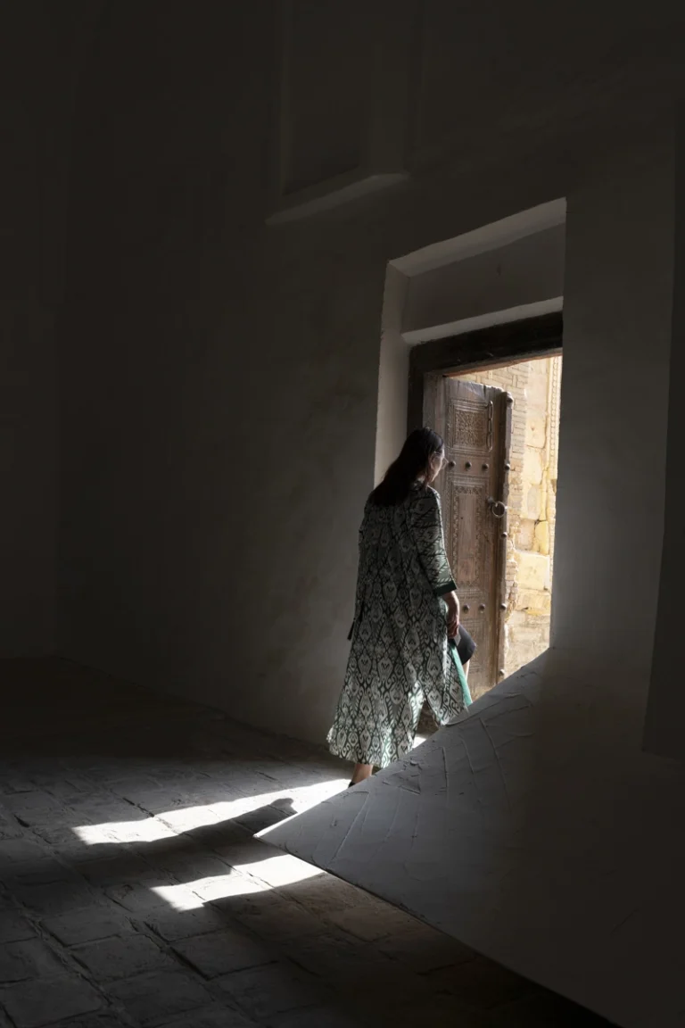 Architectural view of the revitalised Bukhara Biennale site, master-planned by waiwai, photographed by award-winning architectural studio Deed Studio.74