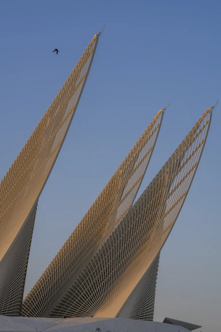 Zayed National Museum in Abu Dhabi photographed by award-winning, Dubai-based DEED Studio
