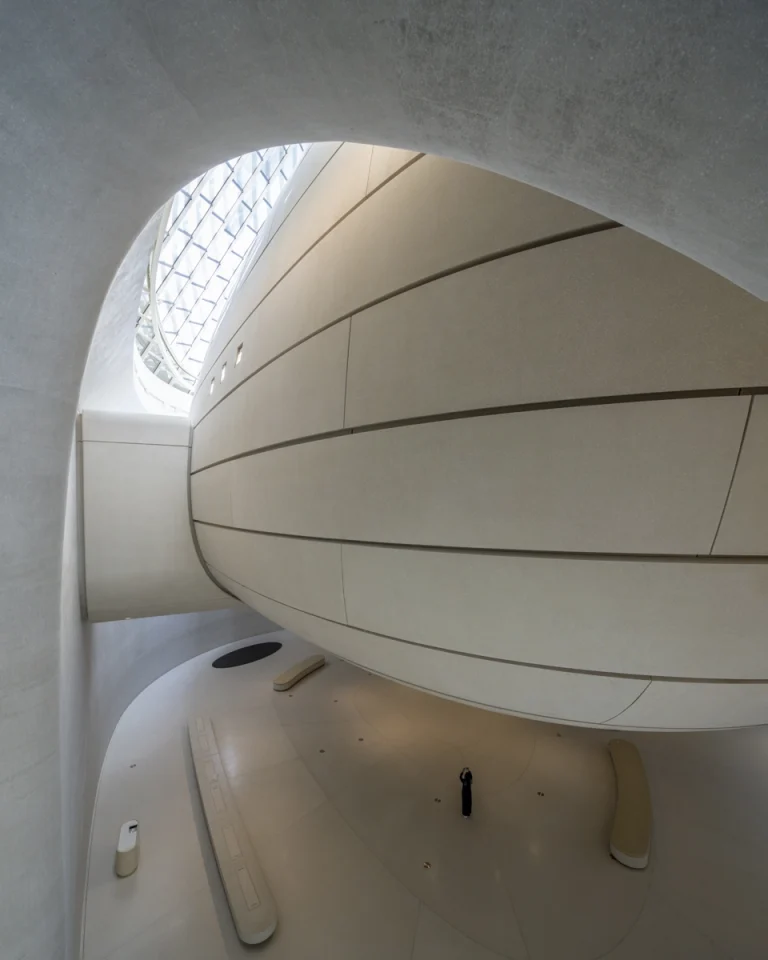 Zayed National Museum in Abu Dhabi photographed by award-winning, Dubai-based DEED Studio