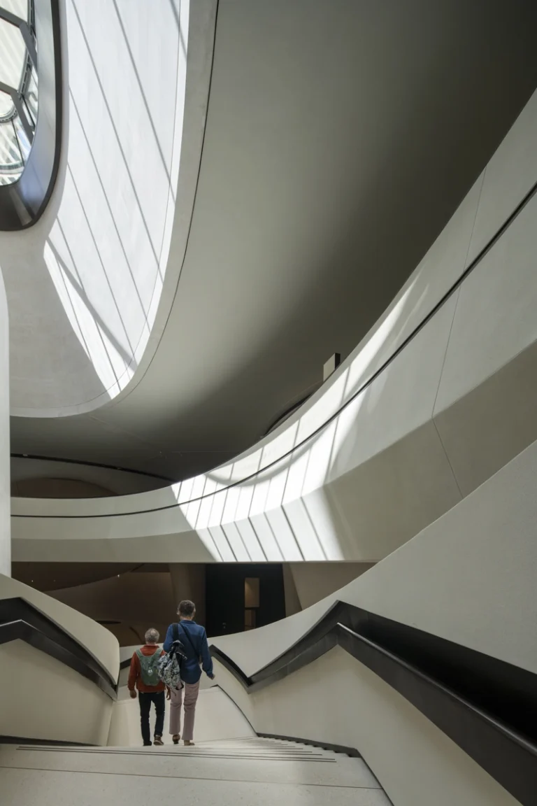 Zayed National Museum in Abu Dhabi photographed by award-winning, Dubai-based DEED Studio