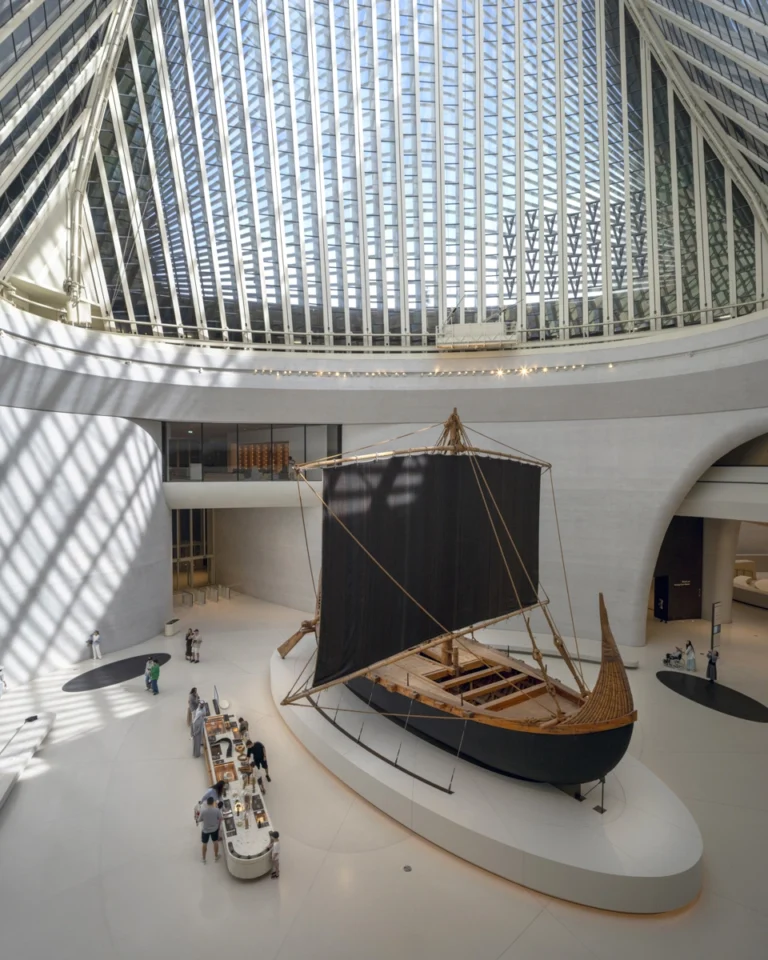 Zayed National Museum in Abu Dhabi photographed by award-winning, Dubai-based DEED Studio
