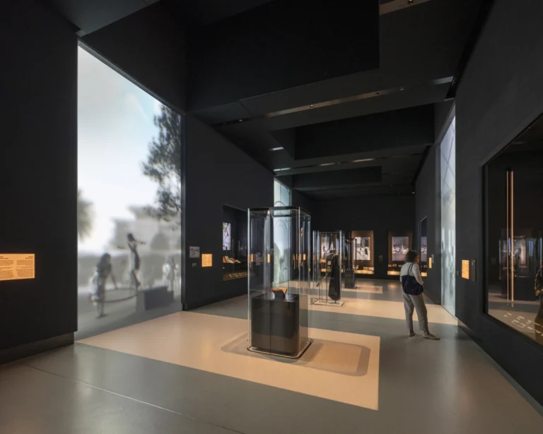 Zayed National Museum in Abu Dhabi photographed by award-winning, Dubai-based DEED Studio