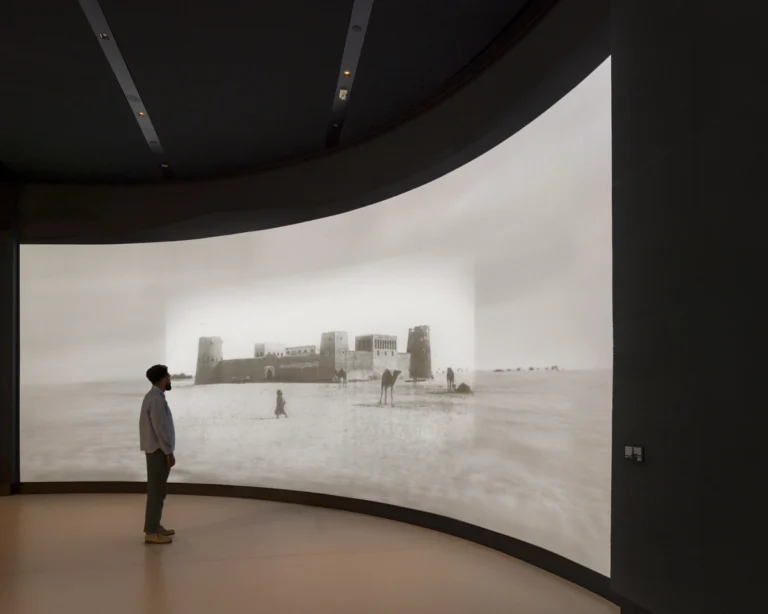 Zayed National Museum in Abu Dhabi photographed by award-winning, Dubai-based DEED Studio