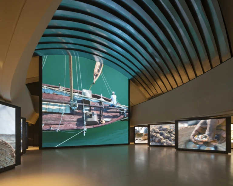 Zayed National Museum in Abu Dhabi photographed by award-winning, Dubai-based DEED Studio