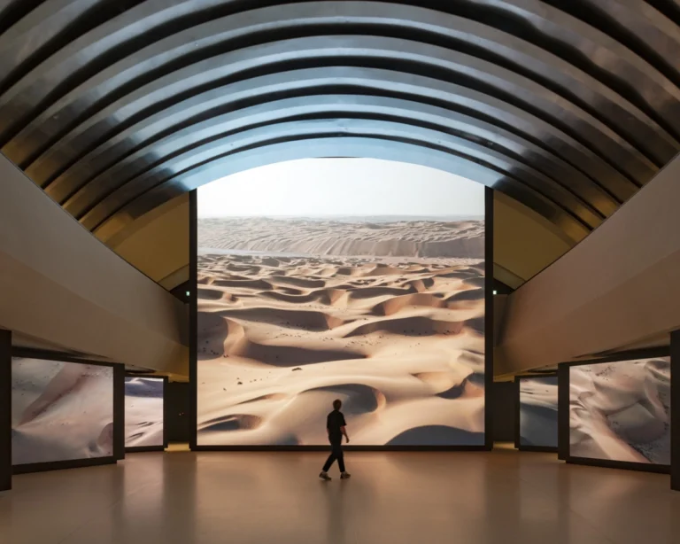 Zayed National Museum in Abu Dhabi photographed by award-winning, Dubai-based DEED Studio