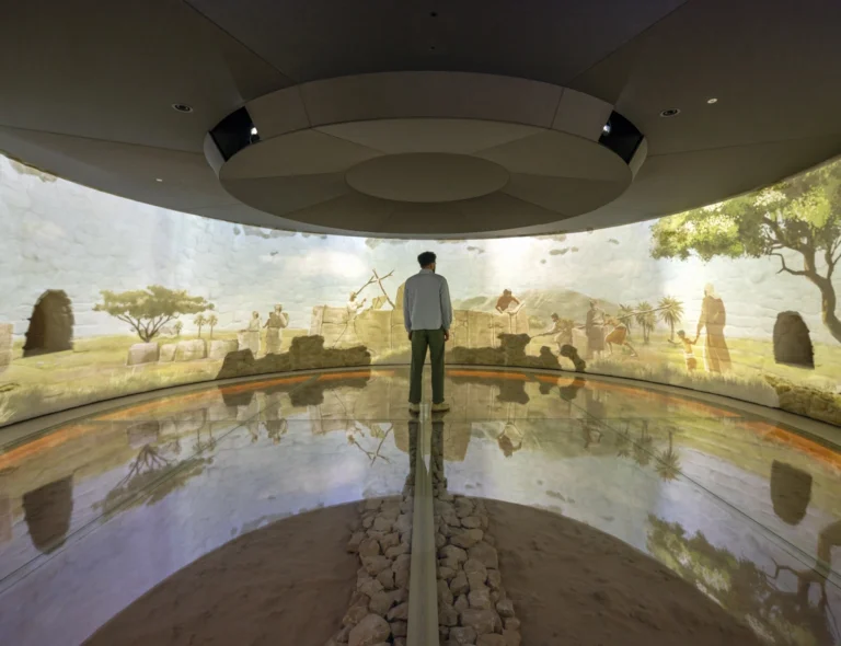 Zayed National Museum in Abu Dhabi photographed by award-winning, Dubai-based DEED Studio