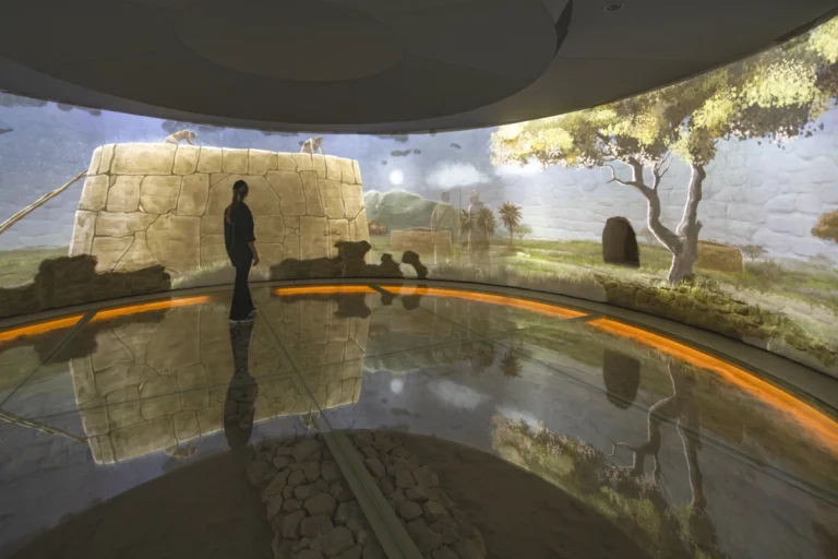 Zayed National Museum in Abu Dhabi photographed by award-winning, Dubai-based DEED Studio