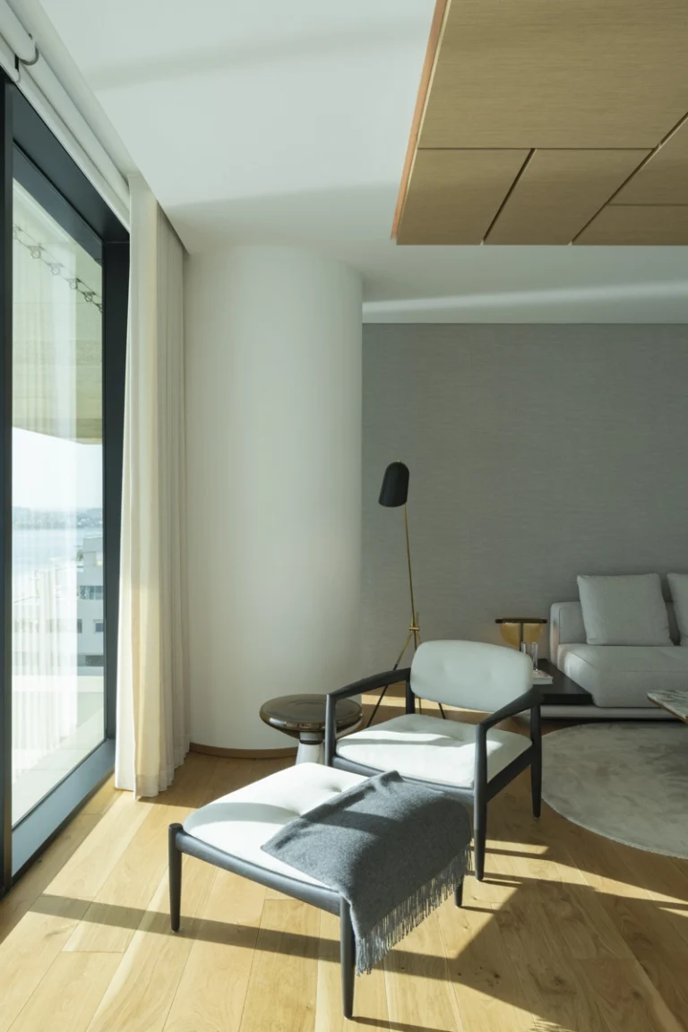 One Palm by Studio Akama, photographed by Deed Studio, an award-winning Dubai-based architectural photography studio working across the GCC and worldwide. The photography