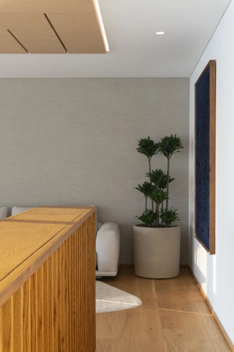 One Palm by Studio Akama, photographed by Deed Studio, an award-winning Dubai-based architectural photography studio working across the GCC and worldwide. The photography